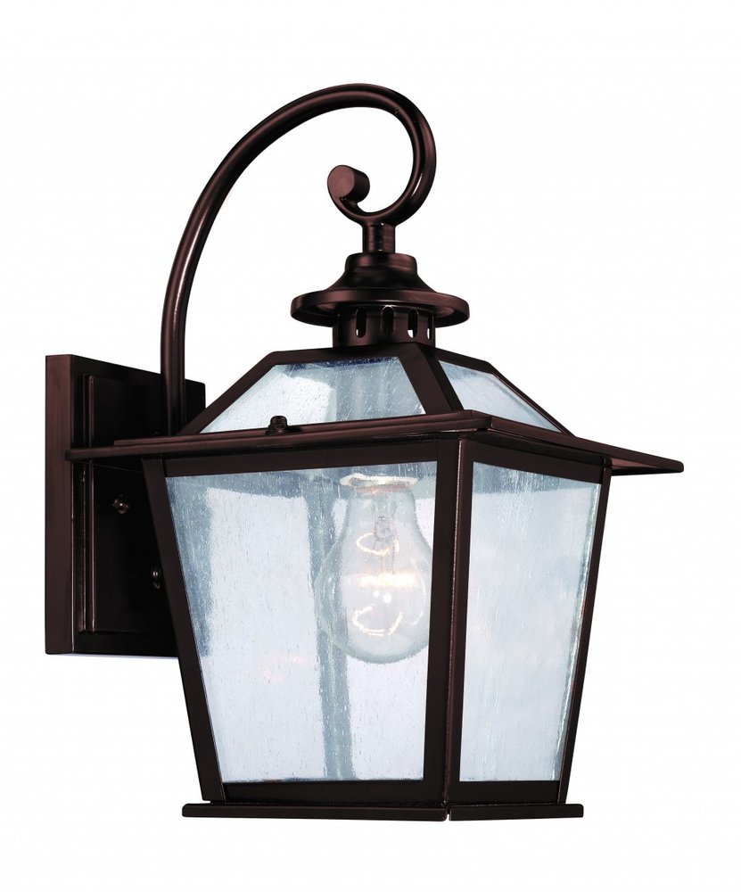 Antique Bronze Terrarium Shape Wall Light — view 3