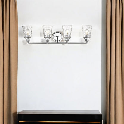 Mae 4-Light Chrome Vanity