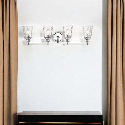 Mae 4-Light Chrome Vanity HomeRoots