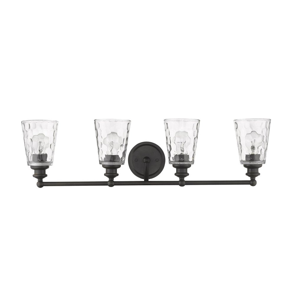 Mae 4-Light Oil-Rubbed Bronze Vanity HomeRoots
