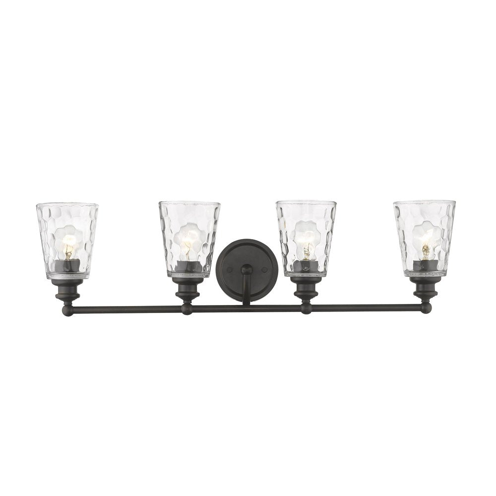 Mae 4-Light Oil-Rubbed Bronze Vanity HomeRoots