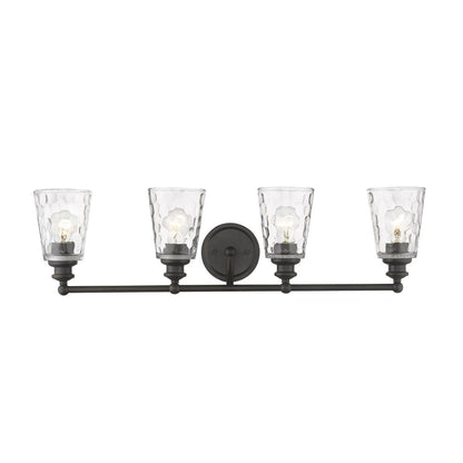 Mae 4-Light Oil-Rubbed Bronze Vanity HomeRoots