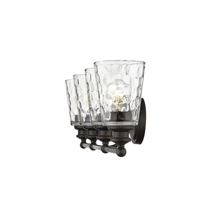 Mae 4-Light Oil-Rubbed Bronze Vanity HomeRoots