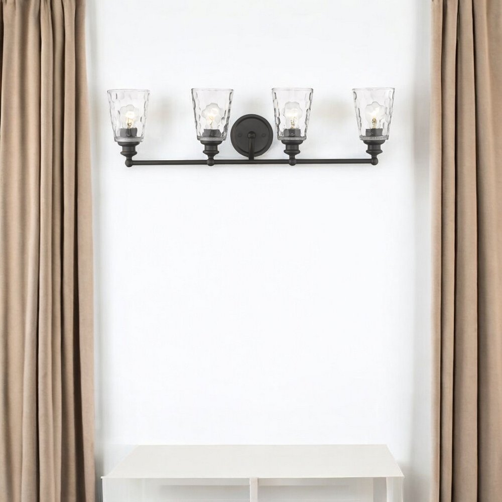 Mae 4-Light Oil-Rubbed Bronze Vanity HomeRoots