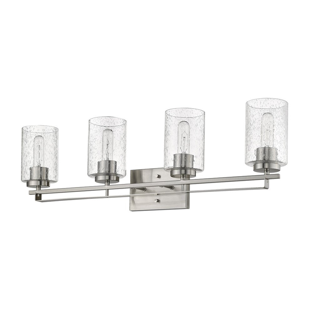 Orella 4-Light Satin Nickel Vanity HomeRoots