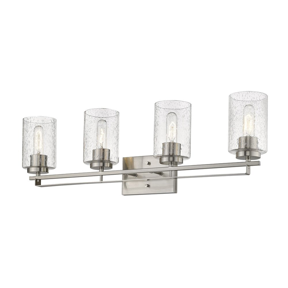 Orella 4-Light Satin Nickel Vanity HomeRoots