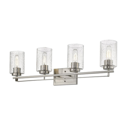 Orella 4-Light Satin Nickel Vanity HomeRoots