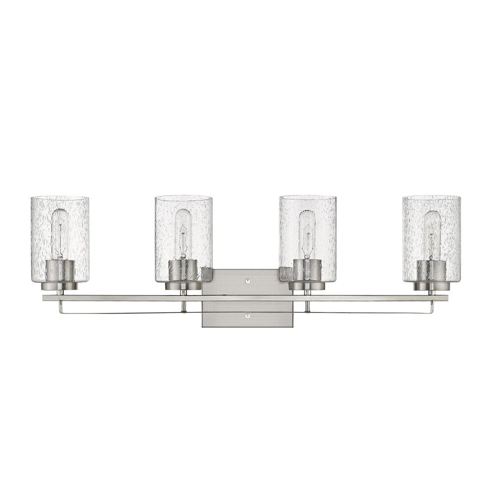 Orella 4-Light Satin Nickel Vanity HomeRoots