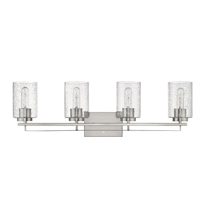 Orella 4-Light Satin Nickel Vanity HomeRoots