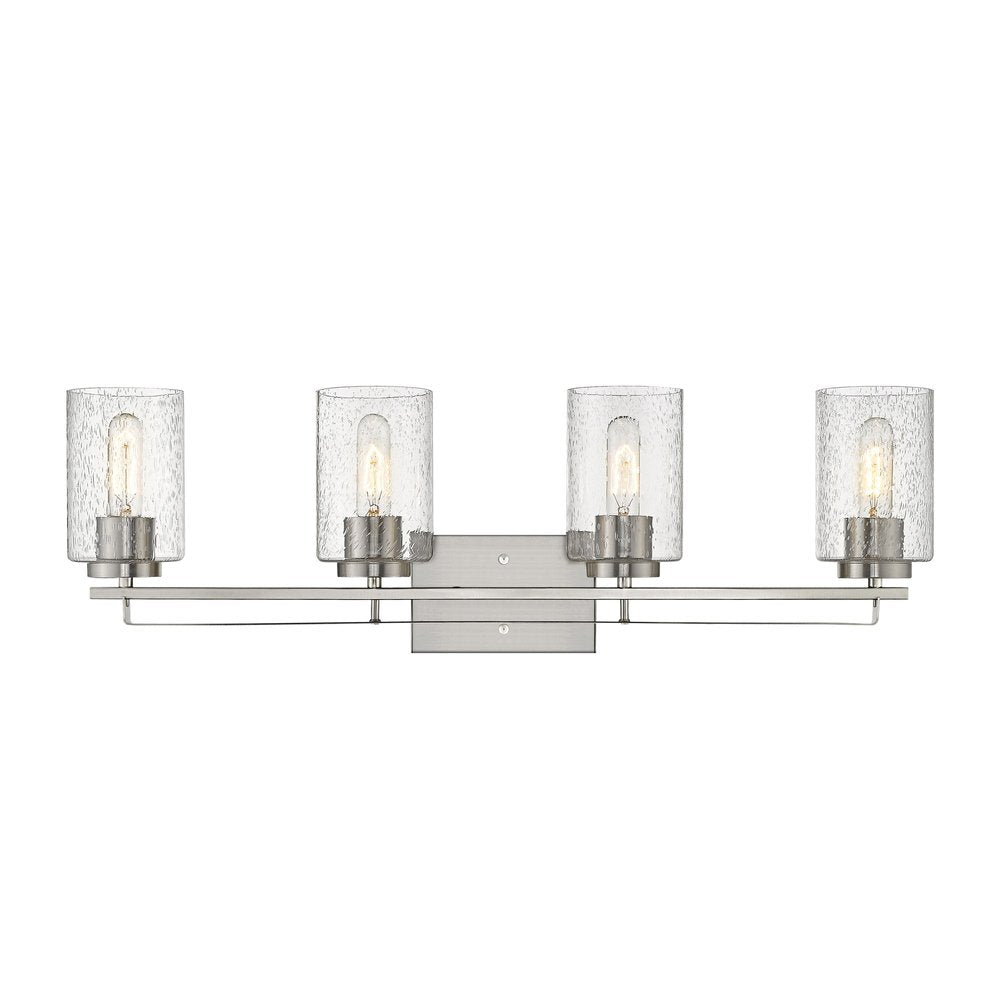 Orella 4-Light Satin Nickel Vanity HomeRoots