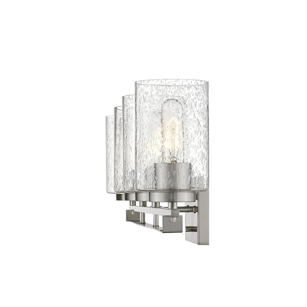 Orella 4-Light Satin Nickel Vanity HomeRoots