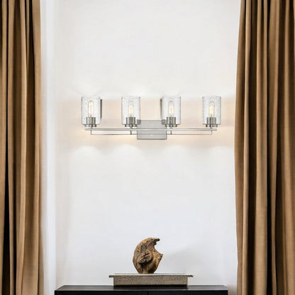 Orella 4-Light Satin Nickel Vanity HomeRoots
