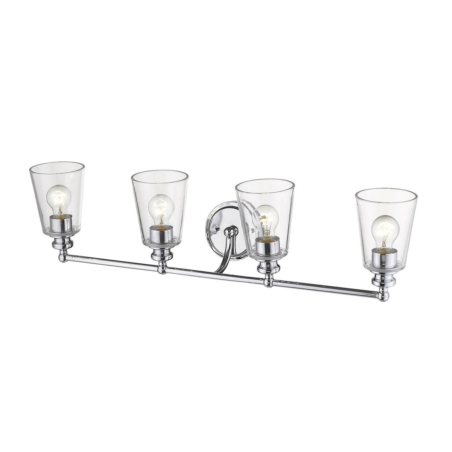 Ceil 4-Light Chrome Vanity