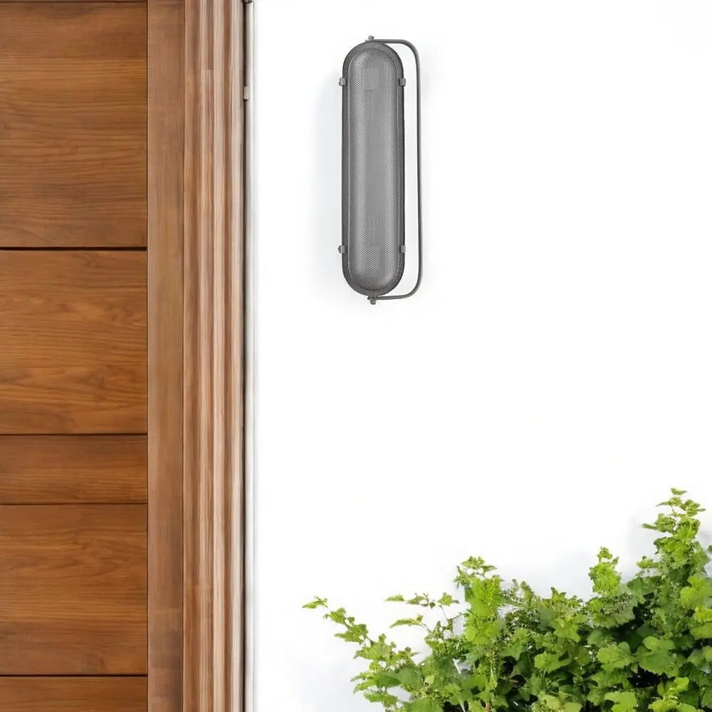 Terra 2-Light Gray Sconce HomeRoots