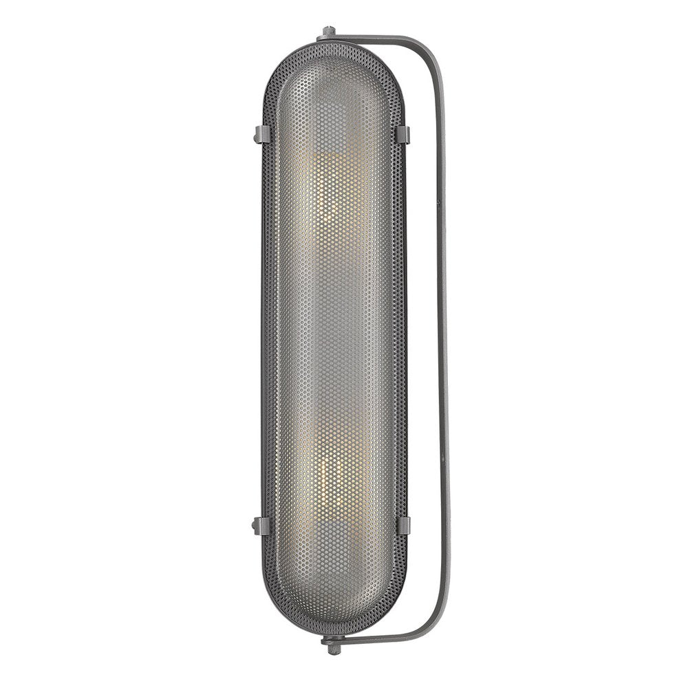 Terra 2-Light Gray Sconce HomeRoots
