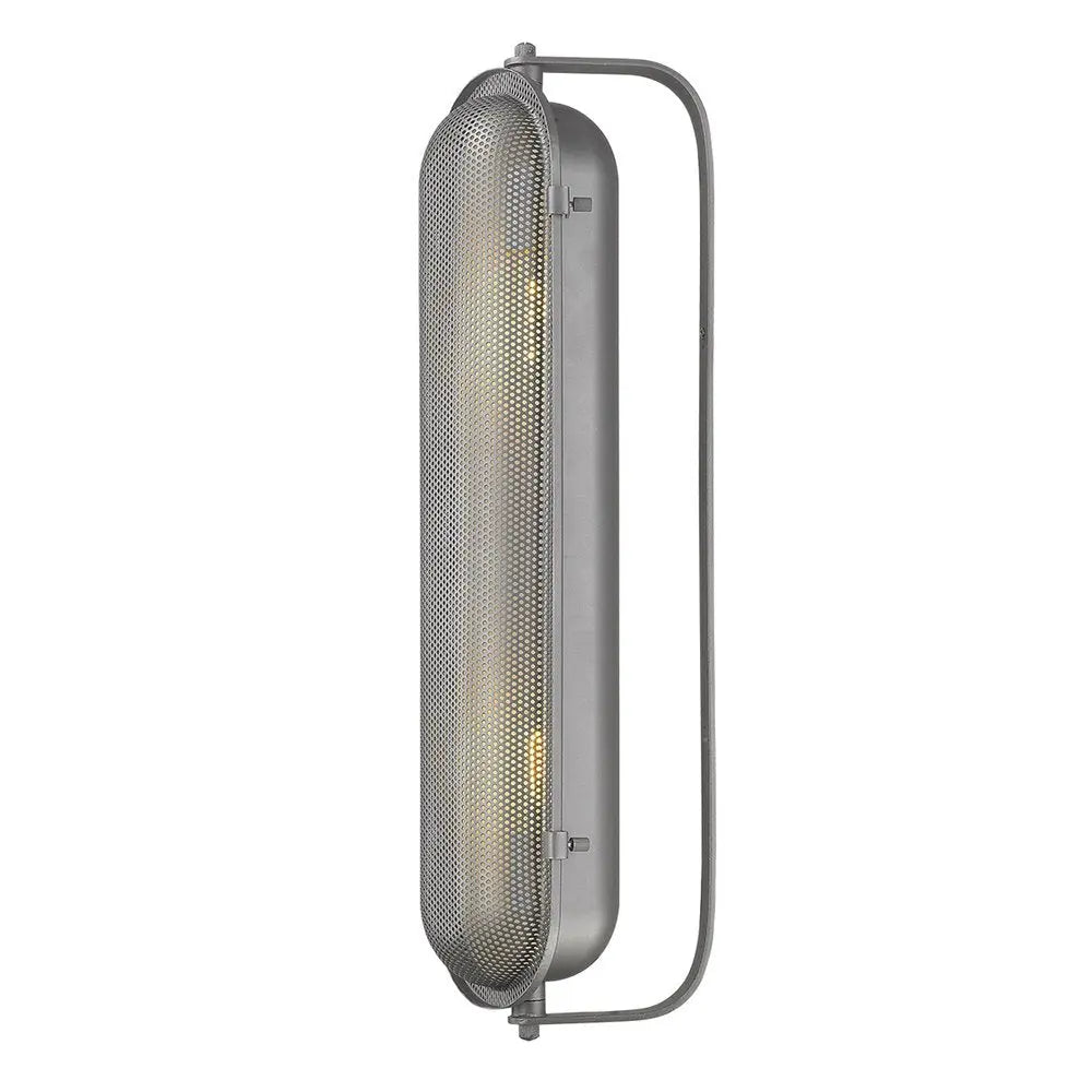 Terra 2-Light Gray Sconce HomeRoots