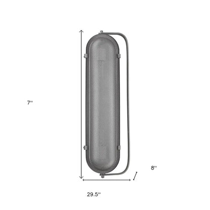 Terra 2-Light Gray Sconce HomeRoots