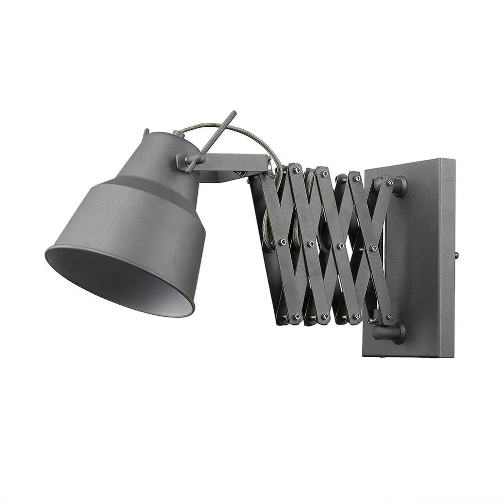 Plexus 1-Light Gray Sconce HomeRoots