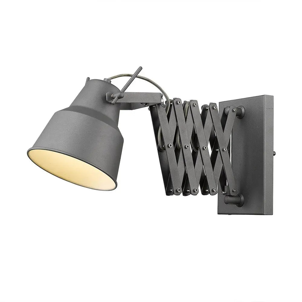 Plexus 1-Light Gray Sconce HomeRoots