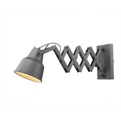 Plexus 1-Light Gray Sconce