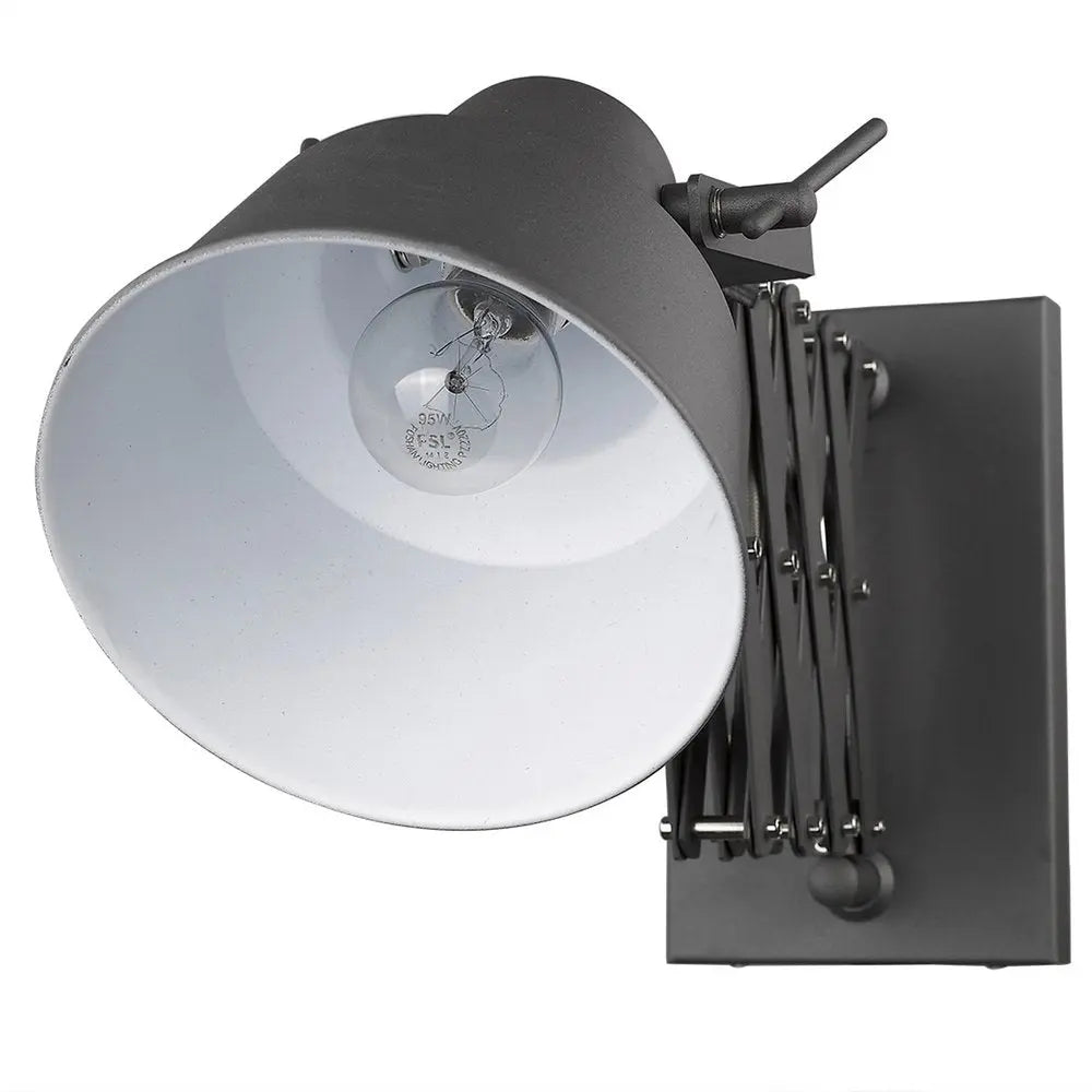 Plexus 1-Light Gray Sconce HomeRoots