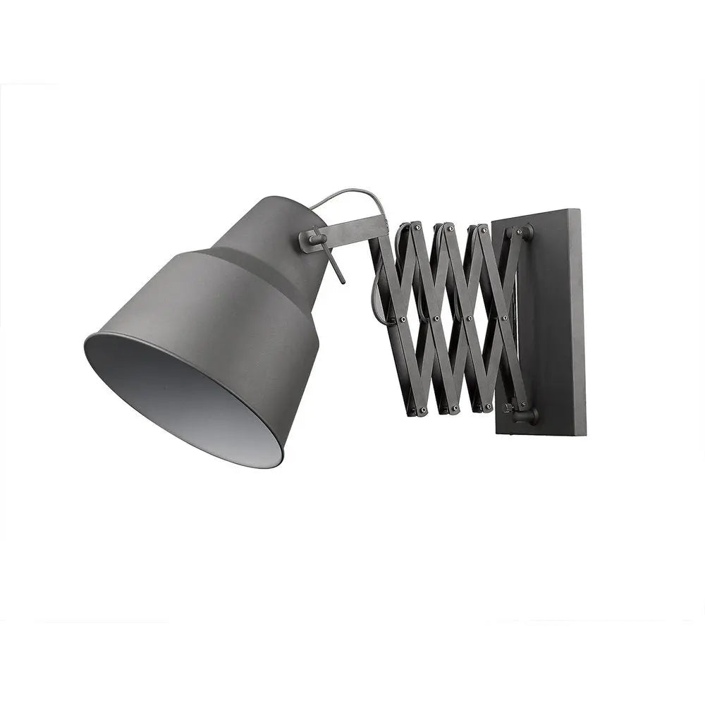Plexus 1-Light Gray Sconce HomeRoots
