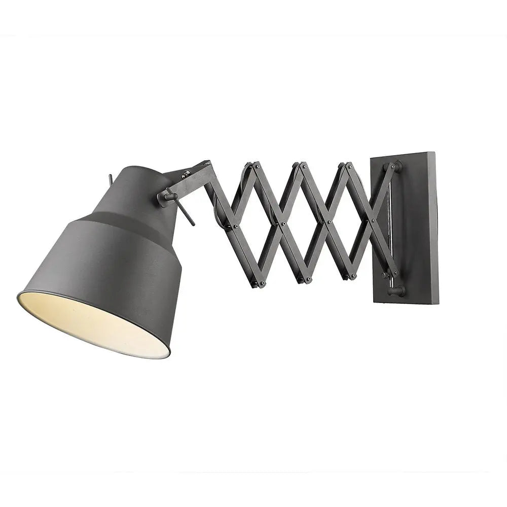 Plexus 1-Light Gray Sconce HomeRoots