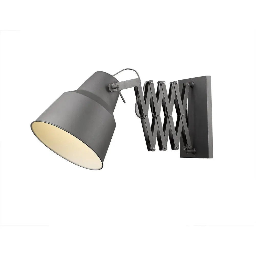 Plexus 1-Light Gray Sconce HomeRoots