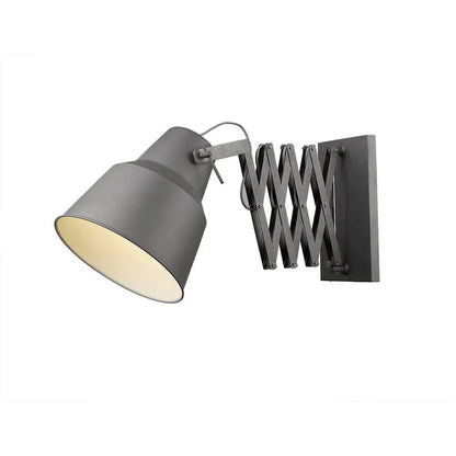 Plexus 1-Light Gray Sconce HomeRoots