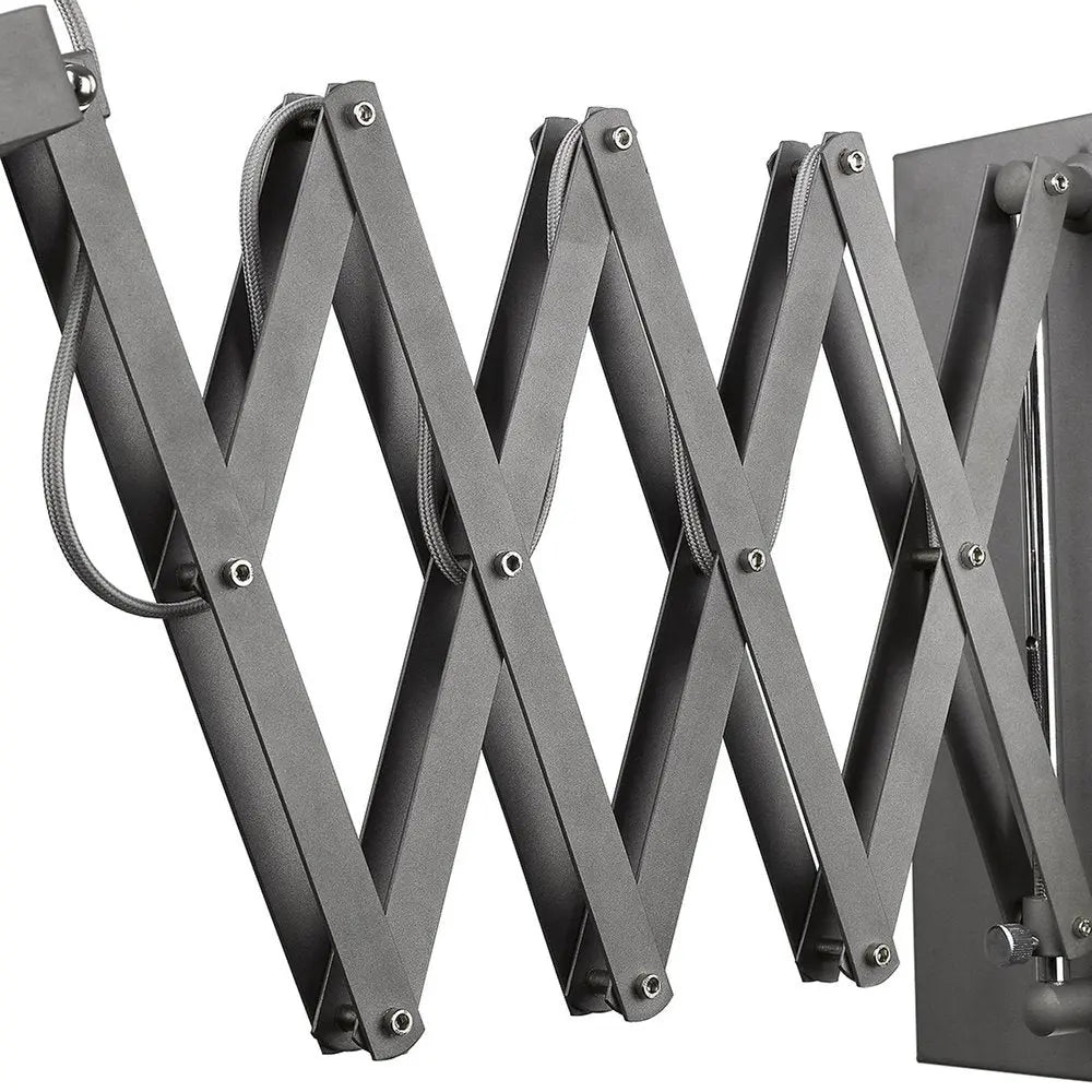 Plexus 1-Light Gray Sconce HomeRoots