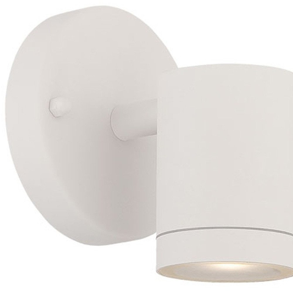 White LED One Light Outdoor Can Shape Wall Sconce — view 4