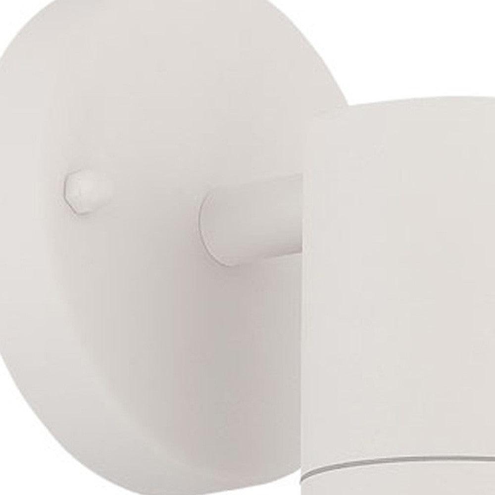 White LED One Light Outdoor Can Shape Wall Sconce - FurniFindUSA