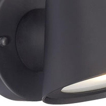 Matte Black LED Short Cone Wall Light - FurniFindUSA