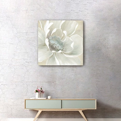 Soft Winter Flower Unframed Print Wall Art HomeRoots