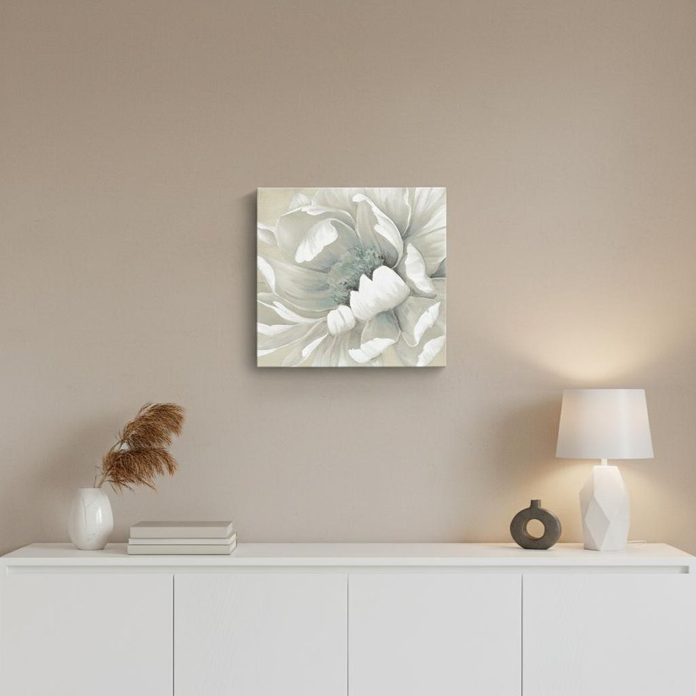 Soft Winter Flower In Bloom Unframed Print Wall Art HomeRoots
