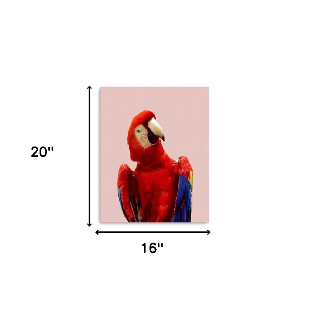 Vibrant And Vivid Bird Unframed Print Wall Art — view 4