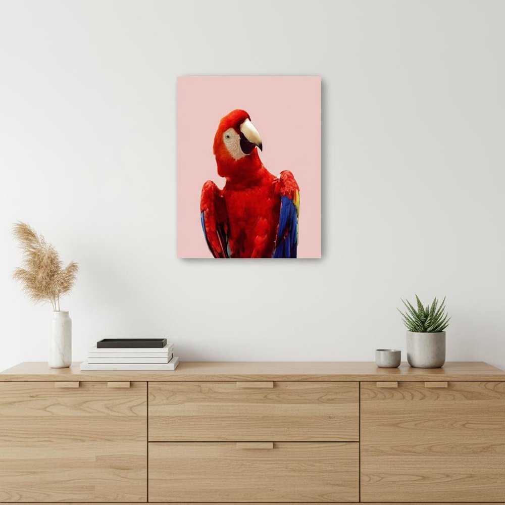 Vibrant And Vivid Bird Unframed Print Wall Art — view 1