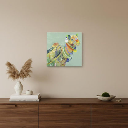 Moroccan Inspired Camel Unframed Print Wall Art HomeRoots