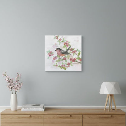 Flower And Bird Unframed Print Wall Art HomeRoots