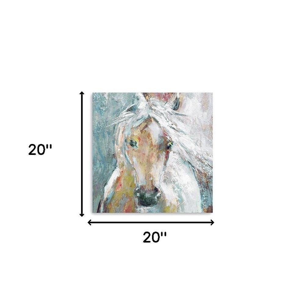 Whimsical Horse Unframed Print Wall Art — view 5