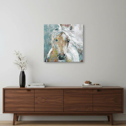 Whimsical Horse Unframed Print Wall Art HomeRoots
