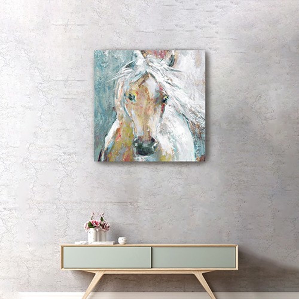 Whimsical Horse Unframed Print Wall Art — view 8