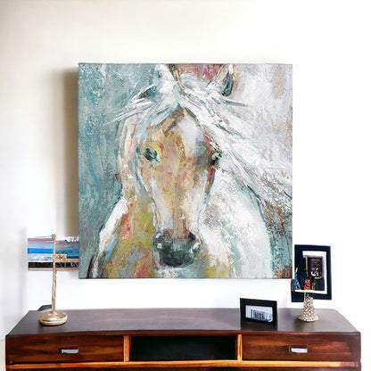 Whimsical Horse Unframed Print Wall Art