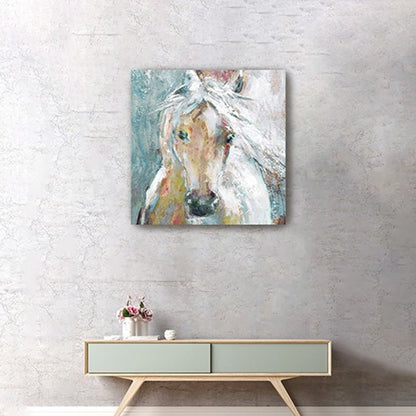 Whimsical Horse Unframed Print Wall Art HomeRoots
