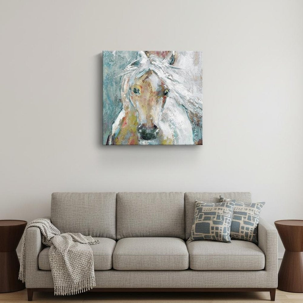 Whimsical Horse Unframed Print Wall Art HomeRoots