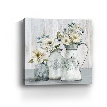 Rustic Flowers Unframed Print Wall Art HomeRoots
