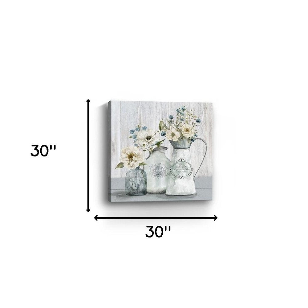 Rustic Flowers Unframed Print Wall Art HomeRoots