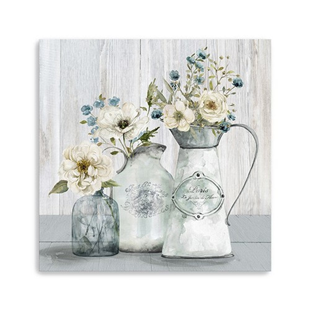 Rustic Flowers Unframed Print Wall Art HomeRoots