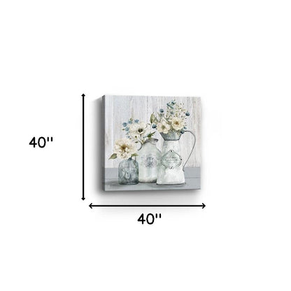 Rustic Flowers Unframed Print Wall Art HomeRoots