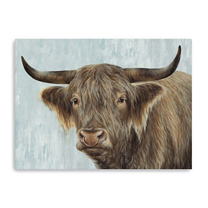 24" x 18" Bold No Bull Canvas Wall Art HomeRoots